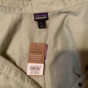 Patagonia Button-Down Shirt, Cotton/Hemp blend